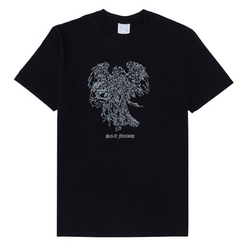 Sci-Fi Fantasy Angel T-Shirt - Black