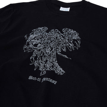 Sci-Fi Fantasy Angel T-Shirt - Black