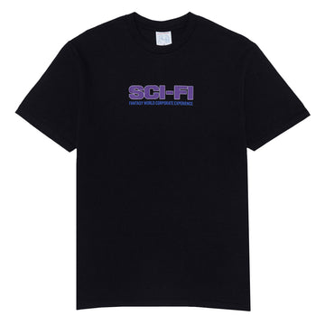 Sci-Fi Fantasy Fantasy World T-Shirt - Black