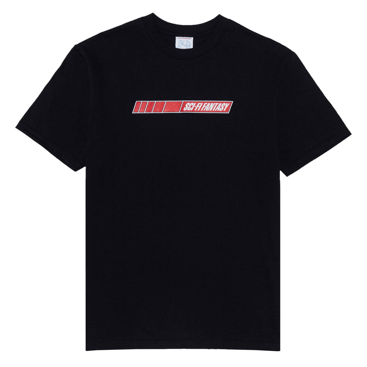 sci-fi fantasy tシャツ Sci-Fi Fantasy Quick Stripe T-Shirt - Black – CCS
