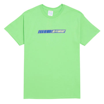 Sci-Fi Fantasy Quick Stripe T-Shirt - Lime