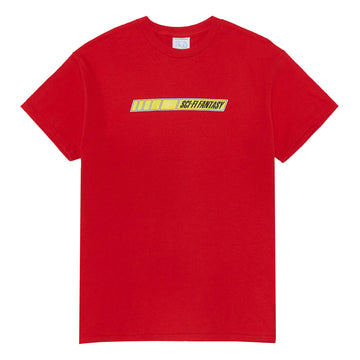 Sci-Fi Fantasy Quick Stripe T-Shirt - Red