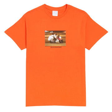Sci-Fi Fantasy A Moment Of Romance T-Shirt - Orange