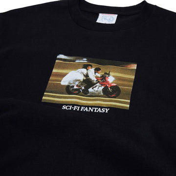 Sci-Fi Fantasy A Moment Of Romance T-Shirt - Black