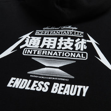 Sci-Fi Fantasy Endless Beauty Hoodie - Black