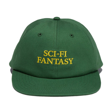 Sci-Fi Fantasy Herringbone Logo Hat - Green