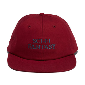 Sci-Fi Fantasy Herringbone Logo Hat - Red