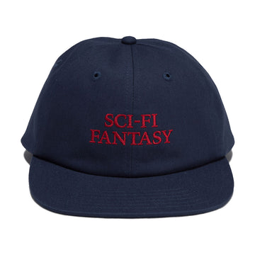 Sci-Fi Fantasy Herringbone Logo Hat - Navy