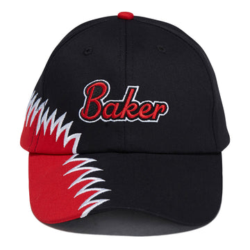 Baker Snap On Snapback Hat - Black/Red
