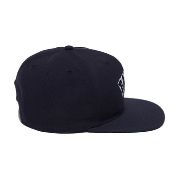 Baker Arch Logo Snapback Hat - Navy