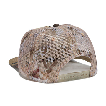 Baker Arch Logo Snapback Hat - Camo
