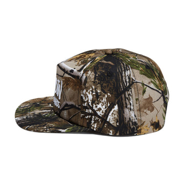 Heroin Script Nylon Snapback Hat - Camo