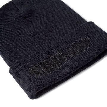 Shake Junt Stretch Logo Beanie - Black