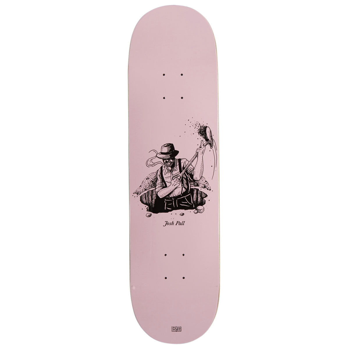 The Legacy of No.8 キャンバスボード Passport Josh Workers Reissue Skateboard Deck - 8.25