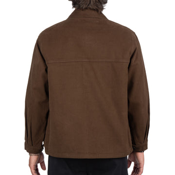 CCS French Cropped Chore Jacket - Brown