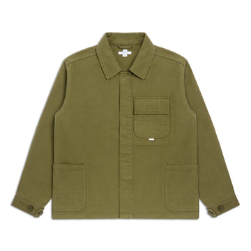 CCS French Cropped Chore Jacket - Green