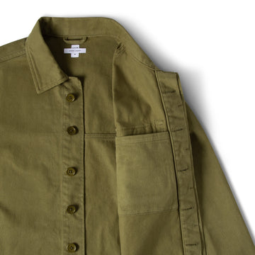 CCS French Cropped Chore Jacket - Green