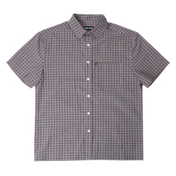 Passport Workers Check Shirt - Sangria