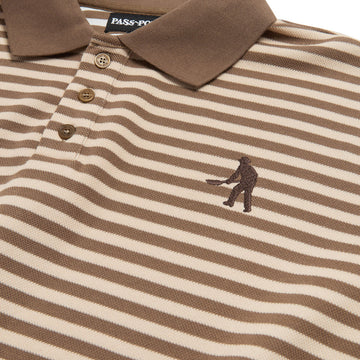 Passport Workers Polo Shirt - Brown
