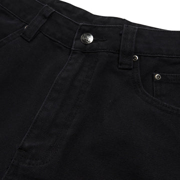 WKND Damn Near Carpenter Shorts - Black Canvas
