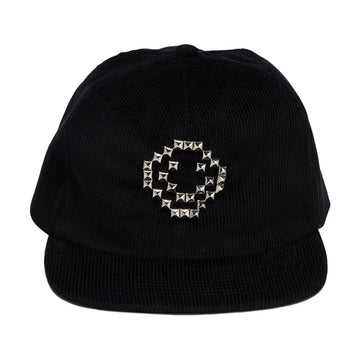 Loosey Smiley Studded Snapback Hat - Black