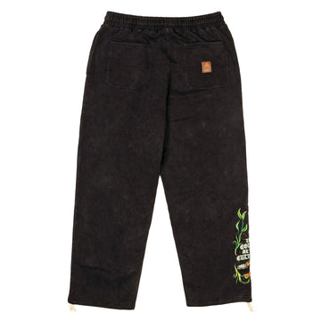 DGK x Jarritos Sabor Fleece Sweatpants - Washed Black