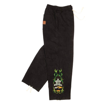 DGK x Jarritos Sabor Fleece Sweatpants - Washed Black