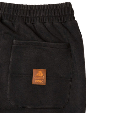 DGK x Jarritos Sabor Fleece Sweatpants - Washed Black