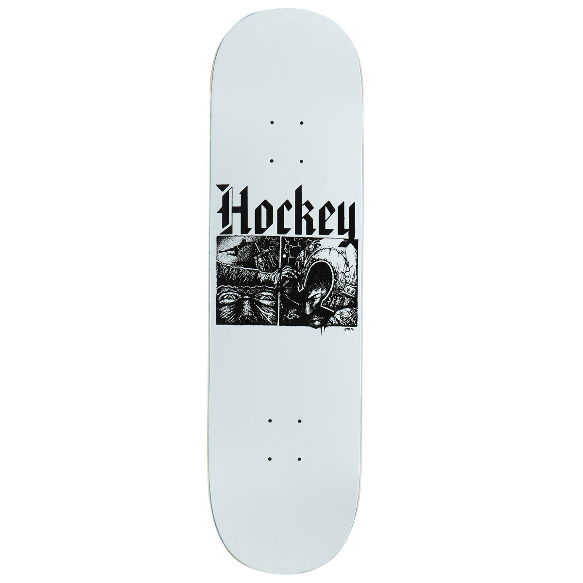 Hockey Middle Earth Nik Stain Shape 1 Skateboard Deck - 8.25