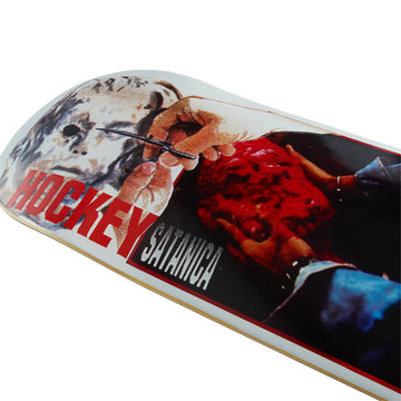 Hockey Satanica Andrew Allen Shape 1 Skateboard Deck - 8.25