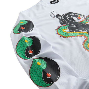 Welcome Opps Long Sleeve Moto Jersey - White