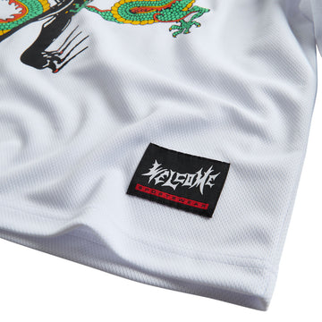 Welcome Opps Long Sleeve Moto Jersey - White