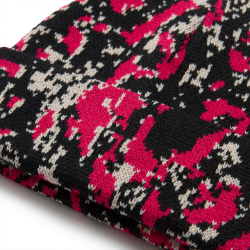 CCS Abstraction Beanie - Black/Pink