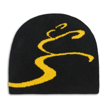 CCS Reversible Amphibian Skully Beanie - Yellow/Black