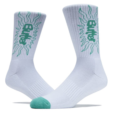 Butter Goods Solar Socks - White