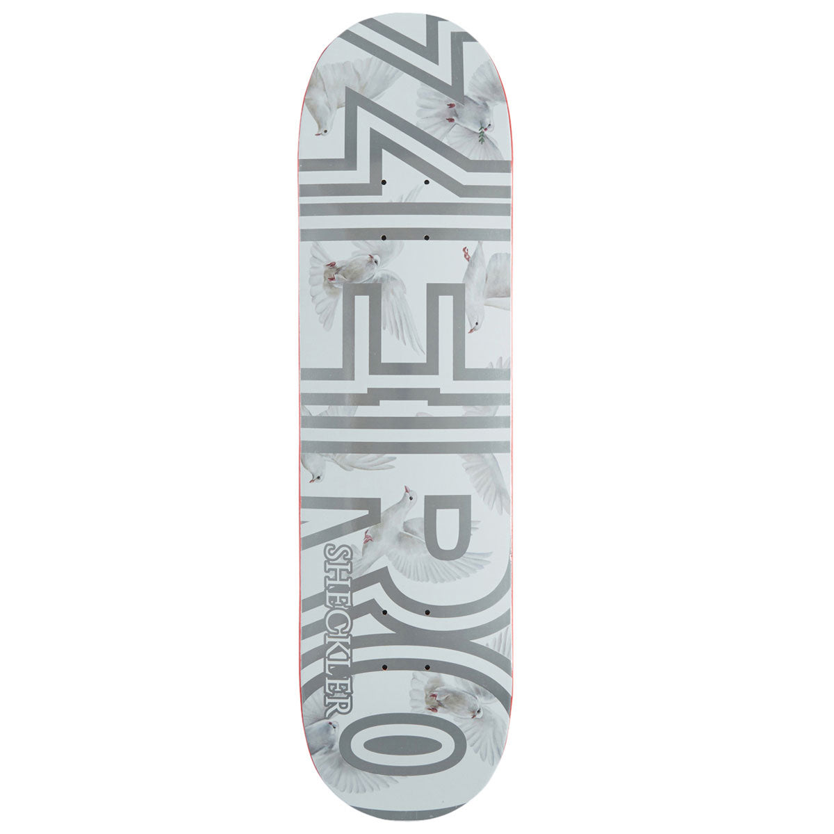 Zero Sheckler Signature Bold Doves Skateboard Deck - 8.25