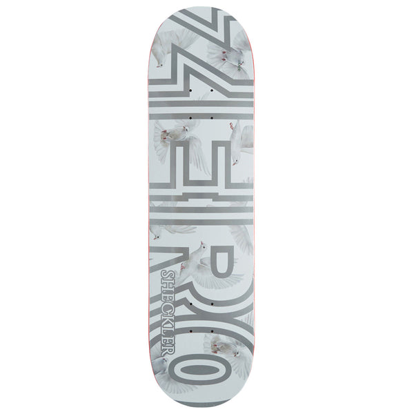 Zero Sheckler Signature Bold Doves Skateboard Deck - 8.25