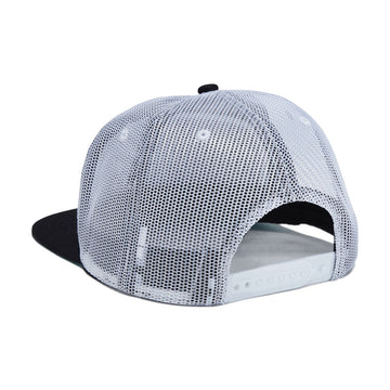 Snot Gator Patch Trucker Hat - Black/White