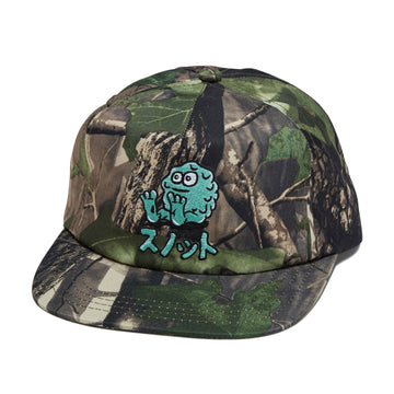 Snot Japan Booger Logo Snapback Hat - Camo