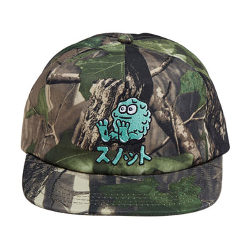 Snot Japan Booger Logo Snapback Hat - Camo