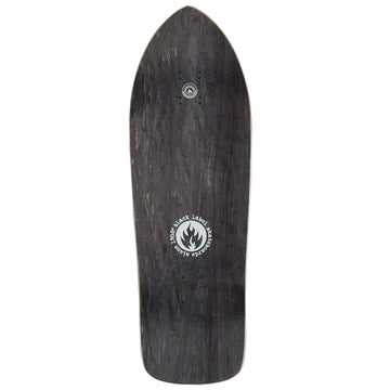 Black Label Nick Peterson Burnside Brew Riky Shape Skateboard Complete - Assorted Stains - 10.25