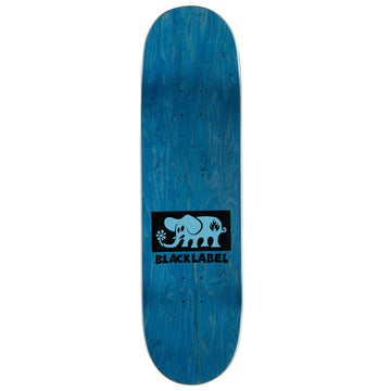 Black Label Elephant Fade Skateboard Deck - 9.00