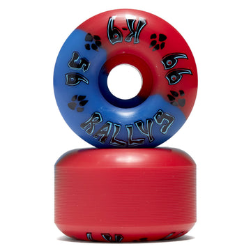 Dogtown K-9 Rally 99a Skateboard Wheels - Red/Blue - 56mm