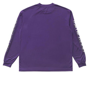 Metalwood Moto Long Sleeve Crewneck Jersey - Purple