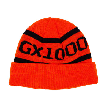 GX1000 OG Logo Beanie - Orange/Black Font
