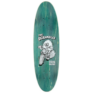 Heroin Scrambler Egg Skateboard Complete - 7.88