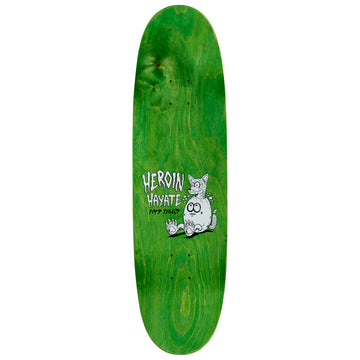 Heroin Hayate Fox Egg Skateboard Complete - 8.75