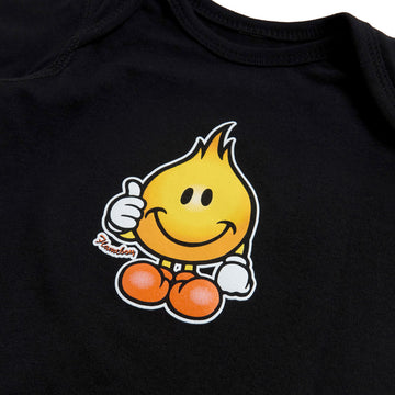 World Industries Classic Flameboy Onesie - Black
