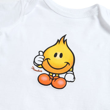 World Industries Classic Flameboy Onesie - White