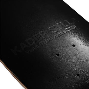 Violet Leather Pattern Kader Sylla Skateboard Deck - 8.38